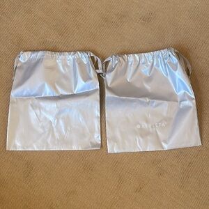 Athleta drawstring shopping tote bags (2)